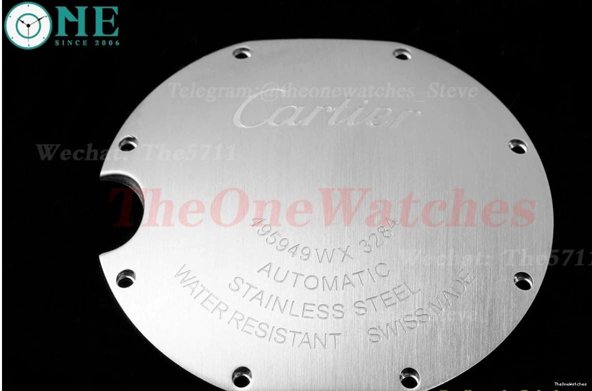 AF NH05 SS De Ballon SS Bleu Cartier 36mm Dia White 0509